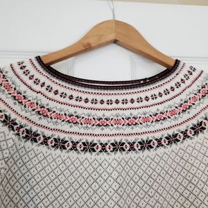 Talbots Fair Isle sweater